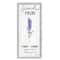 Stupell Industries Lavender Fields Purple Farm Florals Gift Shop Sign in Gray Frame Wall Art